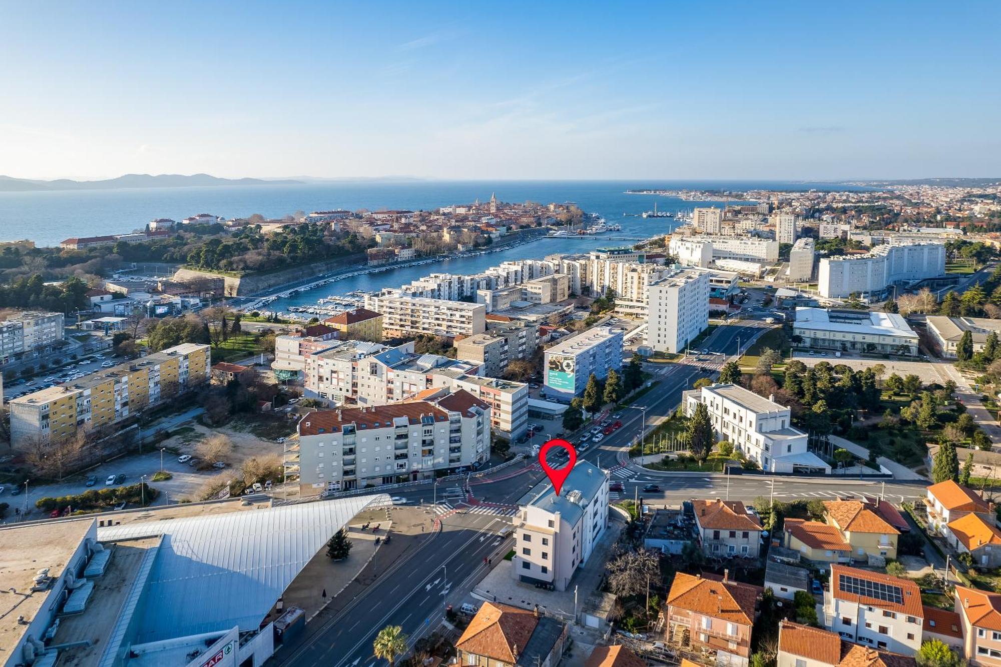 Appartement Tres Fenestras Zadar - Private Parking Extérieur photo